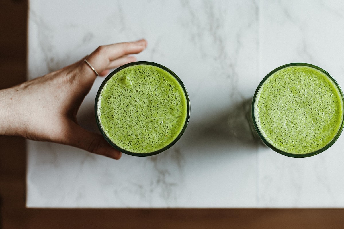 Bone broth with vegetables